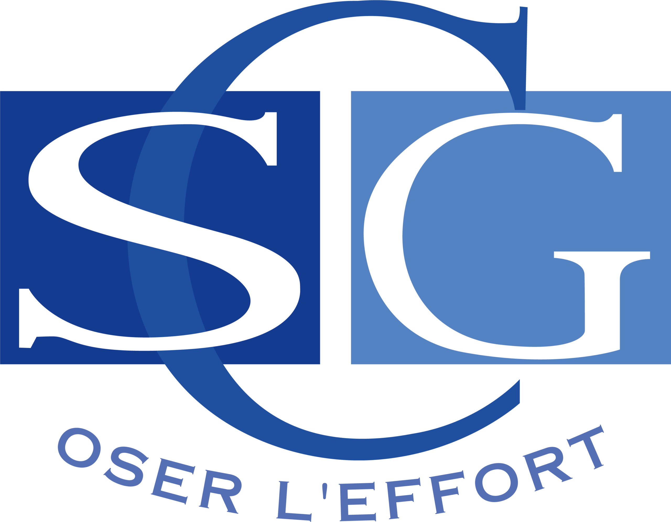 RUN ST ANDRE COLLE STE GENEVIEVE LOGO — Collège Sainte Geneviève · Lycée Saint Jean Paul II