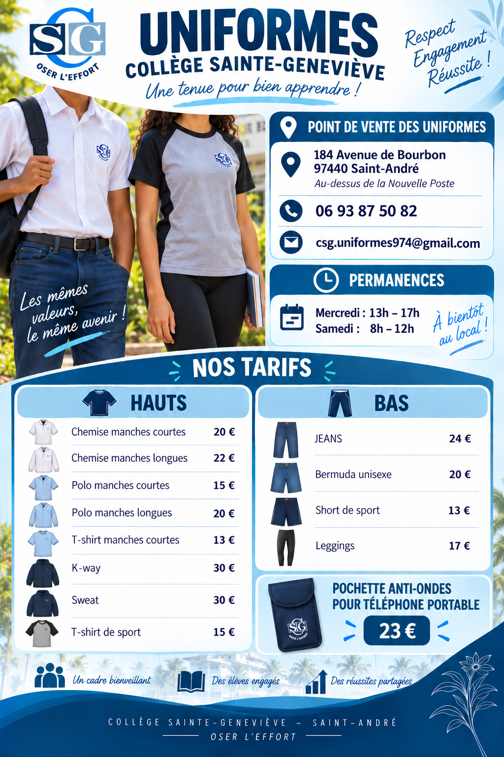 UNIFORMES CSG